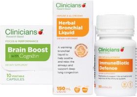 Clinicians-Capsules-Range on sale