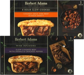 Herbert-Adams-Pies-or-Rolls-380-400g on sale