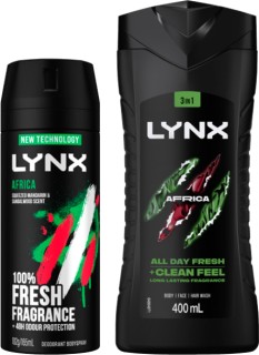 Lynx-165400ml on sale
