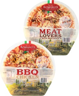 Romanos-Pizza-400g on sale