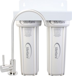 Stefani-Twin-Stage-Undersink-Water-Filtration-System on sale