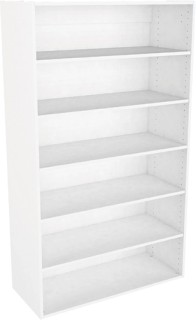 Lugna-White-Ready-to-Assemble-Robe-Insert-5-Shelf-Unit on sale