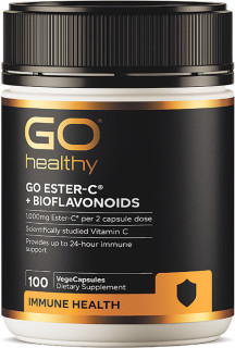 Go-Healthy-Go-Ester-C-Bioflavonoids-100-VegeCapsules on sale