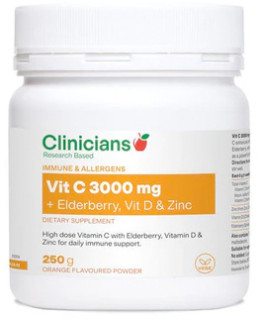 Clinicians-Vitamin-C-3000mg-Elderberry-Vitamin-D-Zinc on sale