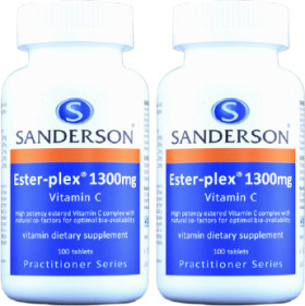 Sanderson-Ester-plex-Vitamin-C-1300mg-100-Tablets on sale