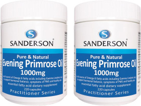 Sanderson-Evening-Primrose-Oil-1000mg-220-Capsules on sale