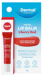 Dermal-Therapy-Tinted-Lip-Balm-Cherry-Red-8g on sale
