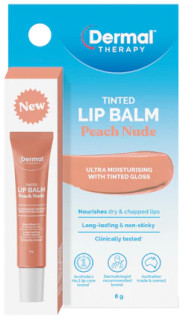 Dermal-Therapy-Tinted-Lip-Balm-Peach-Nude-8g on sale
