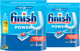 Finish-Power-Dishwasher-Tabs-Lemon-Sparkle-76-Pack on sale
