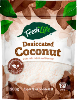 FreshLife-Desiccated-Coconut-200g on sale