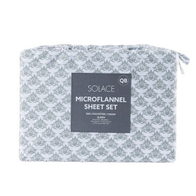 Solace-Grey-Microflannel-Sheet-Set on sale