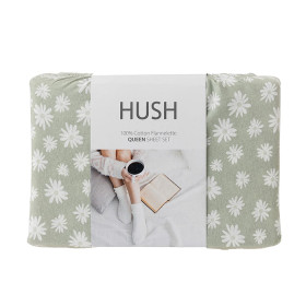 Hush-Daisy-Flannelette-Sheet-Set on sale