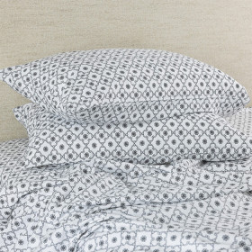 Hush-Tile-Flannelette-Pillowcase-Pair on sale