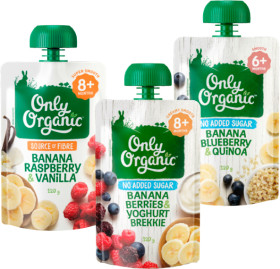 Only-Organic-Baby-Food-Pouch-120g on sale