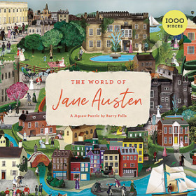 The-World-of-Jane-Austen-1000-Pieces-Puzzle on sale
