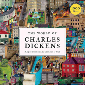 The-World-of-Charles-Dickens-1000-Pieces-Puzzle on sale