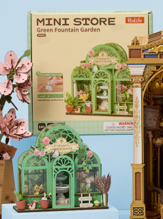 Rolife-DIY-Mini-Store-Green-Fountain-Garden-Kit on sale