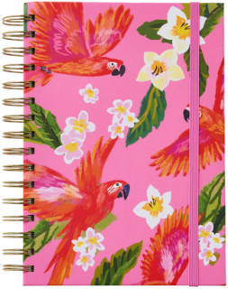 WHSmith-Orchid-Palms-A5-Wire-Bound-Notebook on sale