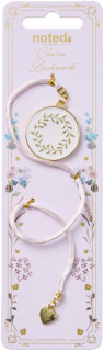Noted-Belle-Wreath-Charm-Bookmark on sale