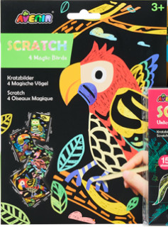 Avenir-Scratch-Magic-Birds-Art-Kit on sale