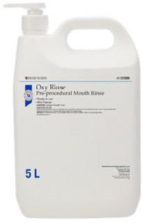 NEW-Henry-Schein-Oxy-Rinse-Preprocedural-Mouth-Rinse-5L on sale