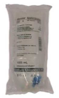 Baxter-Viaflex-Saline-Bag-1-Litre on sale