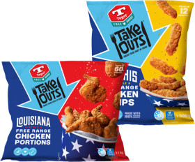 Tegel-Take-Outs-Portions-Strips-Nuggets-or-Sliders-500g-1kg on sale