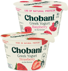 Chobani-Yogurt-Pots-160g on sale