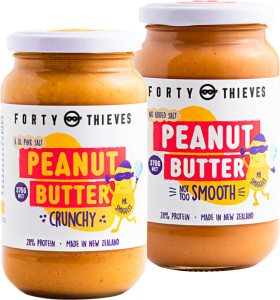 Forty-Thieves-Peanut-Butter-375g on sale