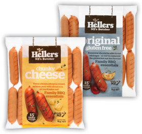 Hellers-Flavoured-Precooked-Sausages-1kg on sale
