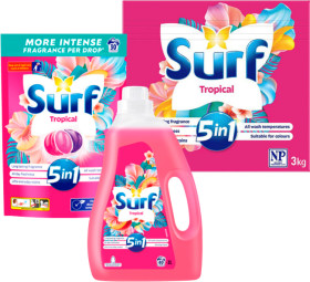 Surf-Laundry-Powder-3kg-Laundry-Liquid-2L-or-Laundry-Capsules-30s on sale