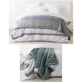Solace-Lucent-Velvet-Quilted-Blanket-220x240cm on sale