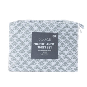 Solace-Grey-Microflannel-Sheet-Set on sale