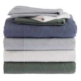 Hush-Plain-100-Cotton-Flannelette-Sheet-Set on sale