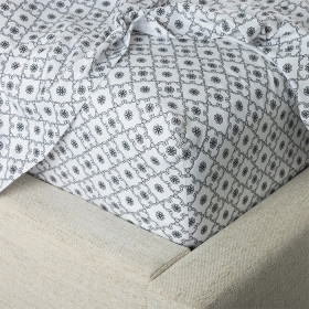 Hush-Tile-Fitted-Flannelette-Sheet on sale