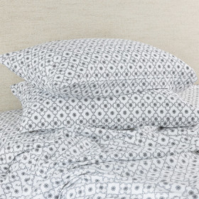 Hush-Tile-Flannelette-Pillowcase-Pair on sale