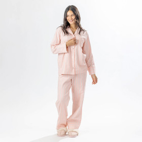Marlo-Stripe-Flannelette-PJ-Set on sale