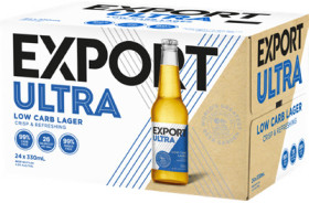 Export-Ultra-Low-Carb-24-x-330mL-Bottles on sale