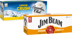 NEW-Canadian-Club-RTD-Range-48-or-Jim-Beam-Ginger-Beer-48-10-x-330mL-Cans on sale