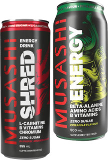 Musashi-Energy-Drink-355-500ml on sale