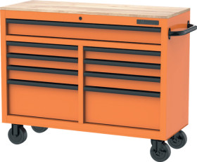 NEW-Mechpro-46-9-Drawer-Tool-Trolley-Orange-FD on sale