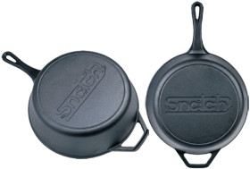 Snatch-Cast-Iron-Pot-Pan-Set on sale