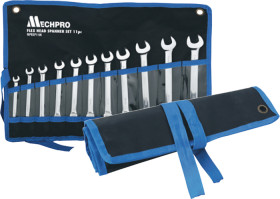 Mechpro-Flex-Head-Ratcheting-Spanner-Set-11-Piece on sale