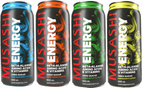 Musashi-Energy-Drink-500mL-Range on sale