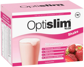 Optislim-VLCD-Low-Calorie-Diet-Shake-Strawberry-21x43g on sale
