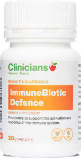 Clinicians-Immune-Biotic-Defence-30-Capsules on sale