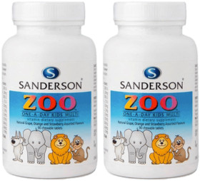 Sanderson-Zoo-Kids-Multi-Chewables-90-Tablets on sale