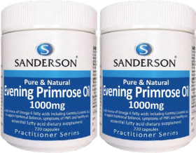 Sanderson-Evening-Primrose-Oil-1000mg-220-Capsules on sale