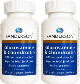 Sanderson-Glucosamine-Chondroitin-120-Capsules on sale