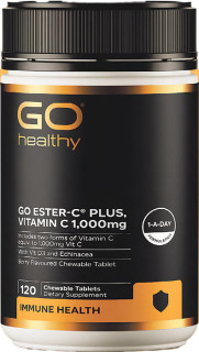 GO-Healthy-EsterC-Plus-1000mg-Berry-Chewable-Tabs-120s on sale